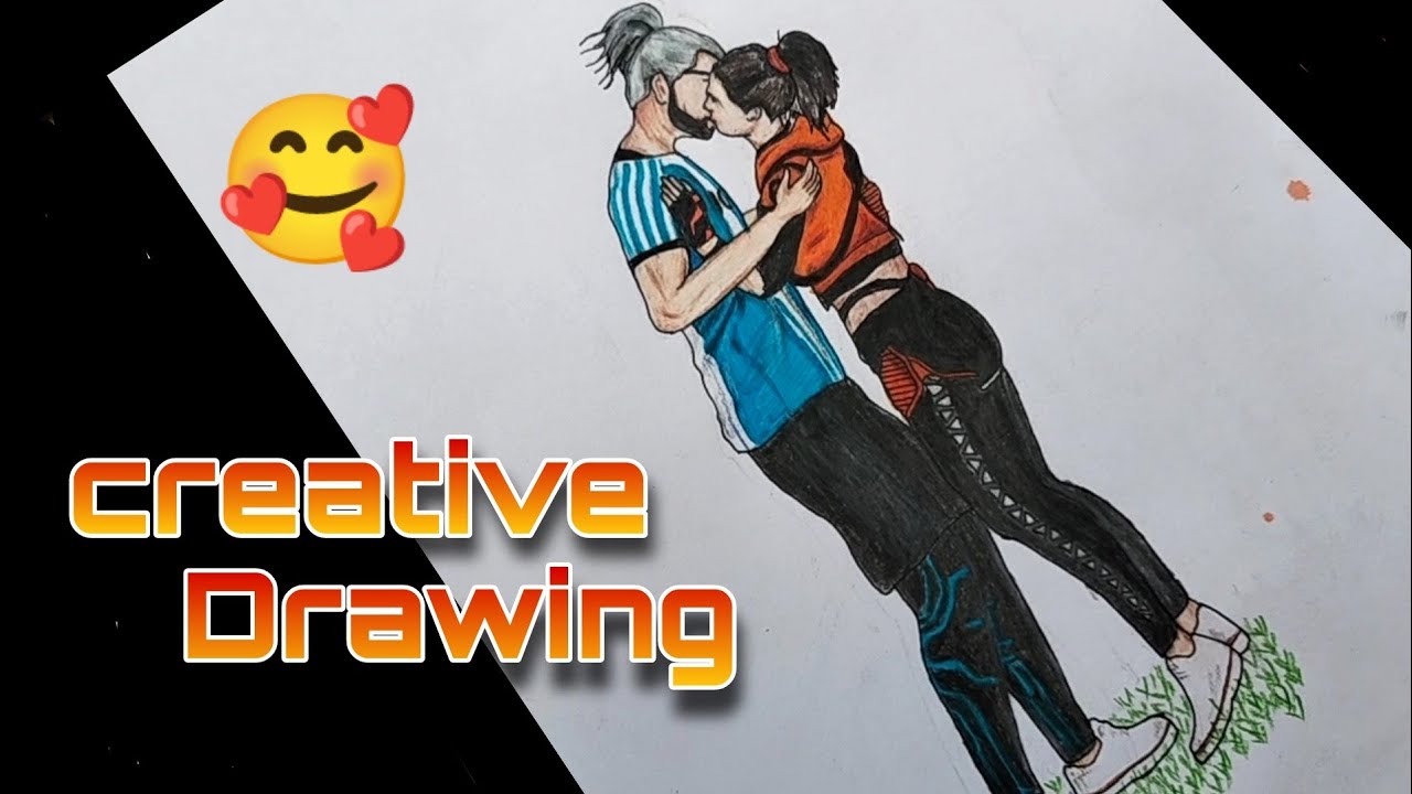 Creative drawing | free fire drawings | - YouTube