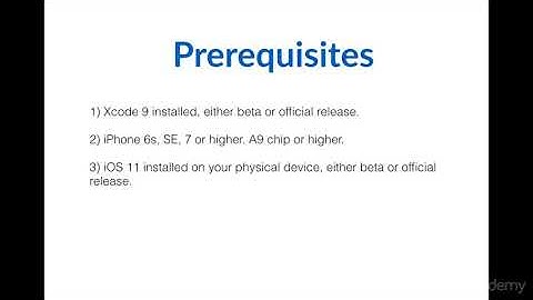 Augmented Reality Portal using Apple ARKit framework for AR : prerequisites