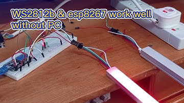 ESP8266 control WS2812B LED strip via web server in the browser (combine 2 source code)