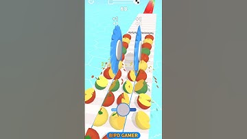 Twin Slicer - ASMR Slice Duo Android,iOS Satisfying and relaxing Gameplay video #shorts
