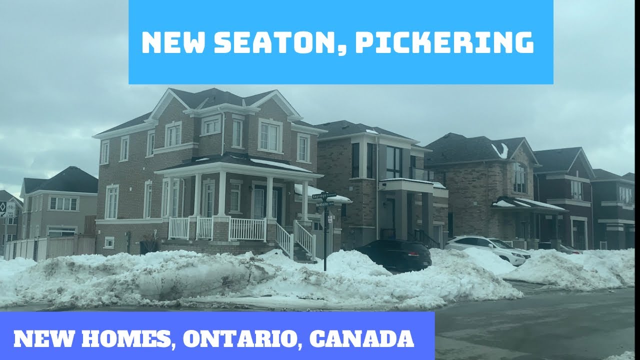 New Seaton New homes in Pickering Ontario Canada YouTube