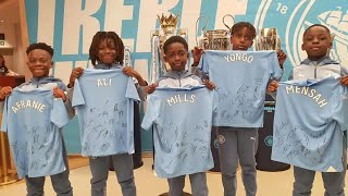 Five of Our U8 Eagles officially sign for Manchester City|Best bits of Signing ceremony|