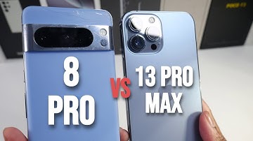 Pixel 8 Pro VS iPhone 13 Pro Max In 2025! (Camera Comparison, PUBG & Display & Speed)