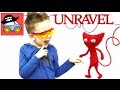 🔴 Красный котик UNRAVEL на Playstation #1 ЧЕРТОПОЛОХ и СОРНЯКИ Жестянка новые серии
