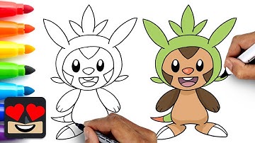 How To Draw Chespin | Pokemon