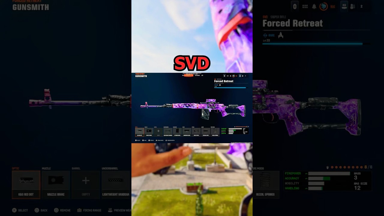 the ONE SHOT *SVD* Build is BROKEN in BO6! (Best SVD Class Setup) Black Ops 6