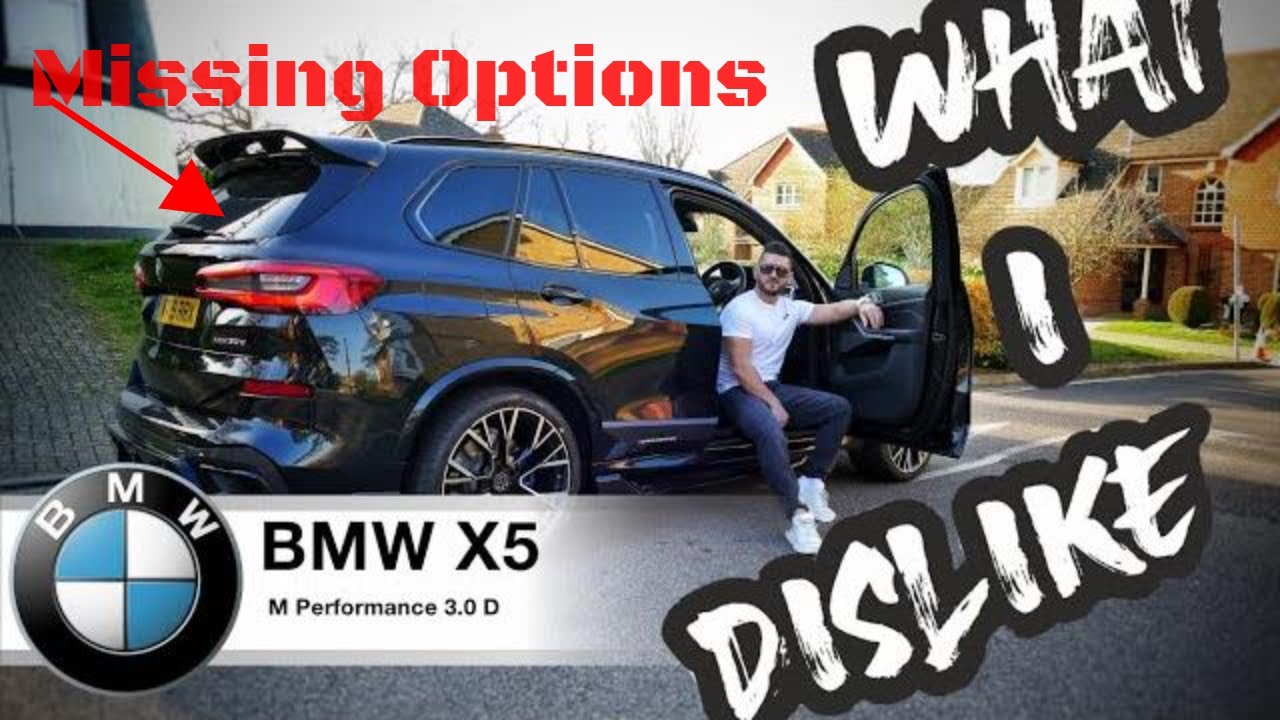 Missing FEATURES AND OPTIONS of The BMW X5 G05 3.0 DIESEL M PERFORMANCE ...