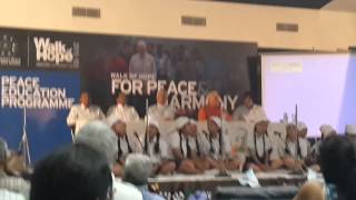 Performance by cambridge girls on the book launch regarding peace
education(2014)