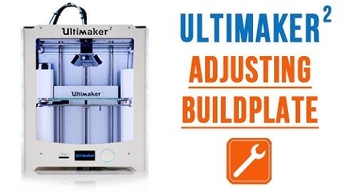 iGo3D - Ultimaker 2 Tutorial - Druckplatte Justieren leicht gemacht bei iGo3D!