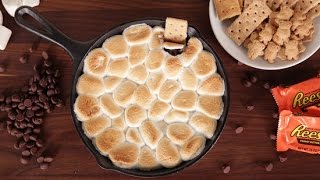 Peanut Butter Cup S'mores Dip Recipe | Get the Dish