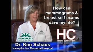 How can mammograms & breast self exams save my life