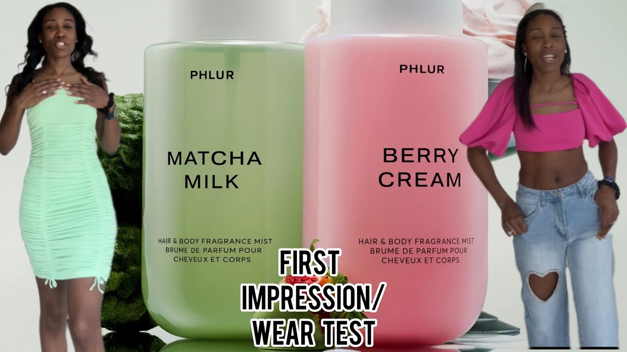 Phlur Berry Cream and Matcha Mint First Impression/Wear Test
