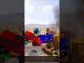 Superheroes vs Flatbed – Epic BeamNG Drive Crash Test!