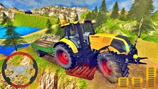 Tractor Driver Cargo 3D - Wood Transport - Android Gameplay 2020 screenshot 4