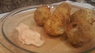 Bacon and Blue Cheese Giant Tots