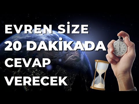 EVREN SİZE 20 DAKİKADA CEVAP VERECEK