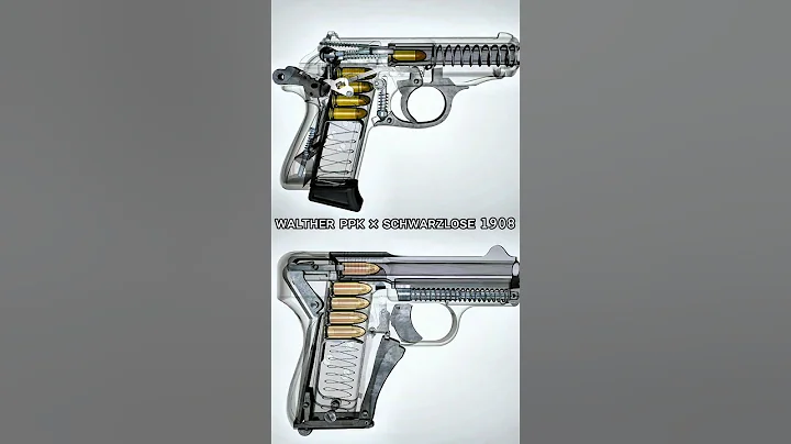 Walther PPK | Schwarzlose 1908 #shorts