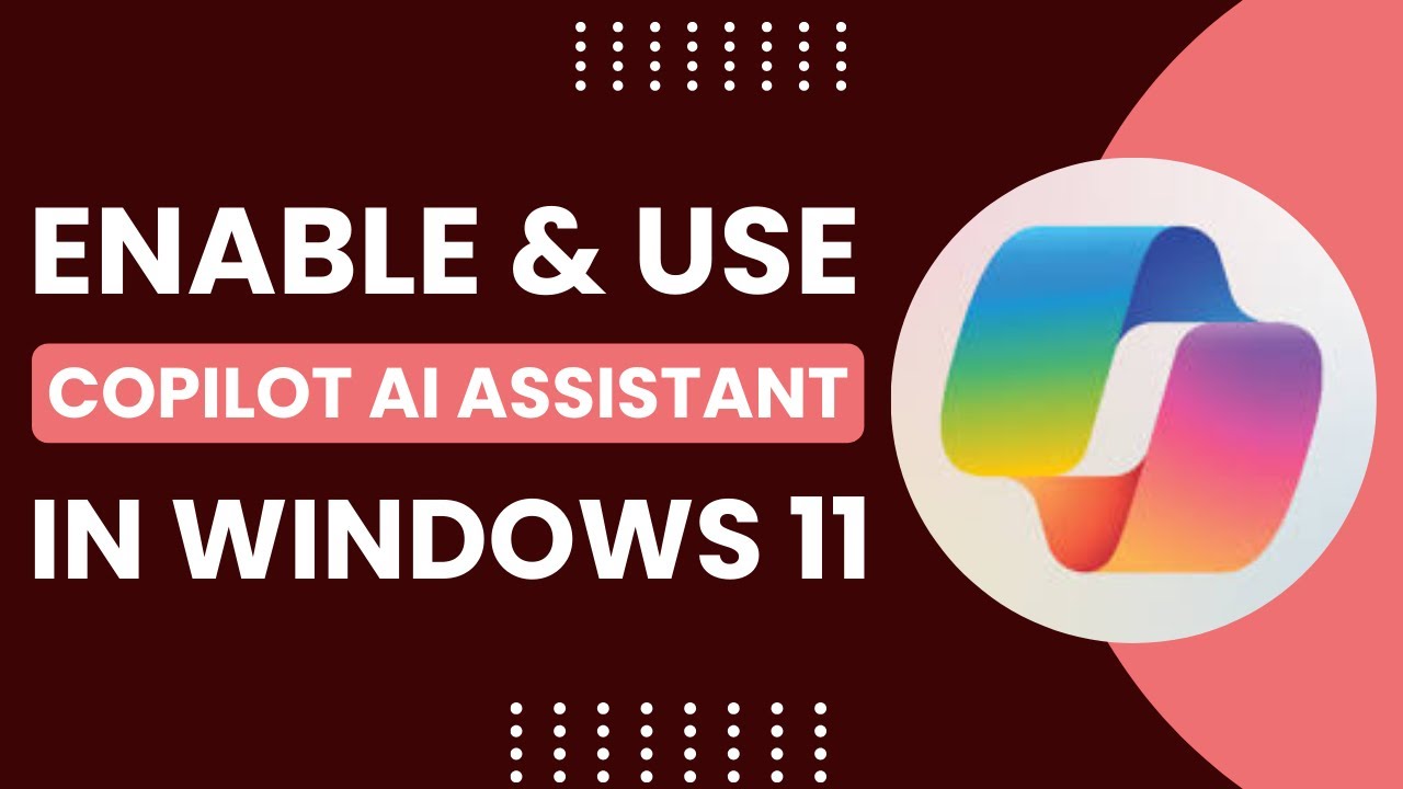 Enable and Use New Copilot AI Assistant in Windows 11 - YouTube