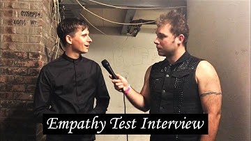 Empathy Test ( First U.S. Tour ) interview & live performance by Michael Nagy