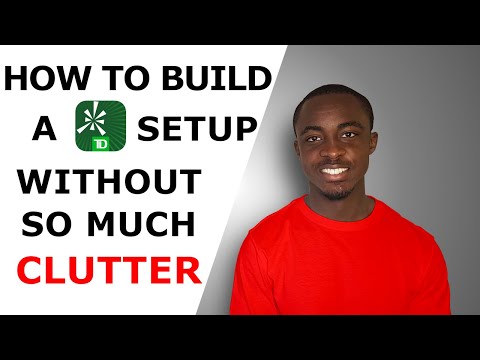 MY TD Ameritrade ThinkorSwim SET UP | TUTORIAL 2020 | CLUTTER GRATIS | PATTERNOLOGY LAB 101