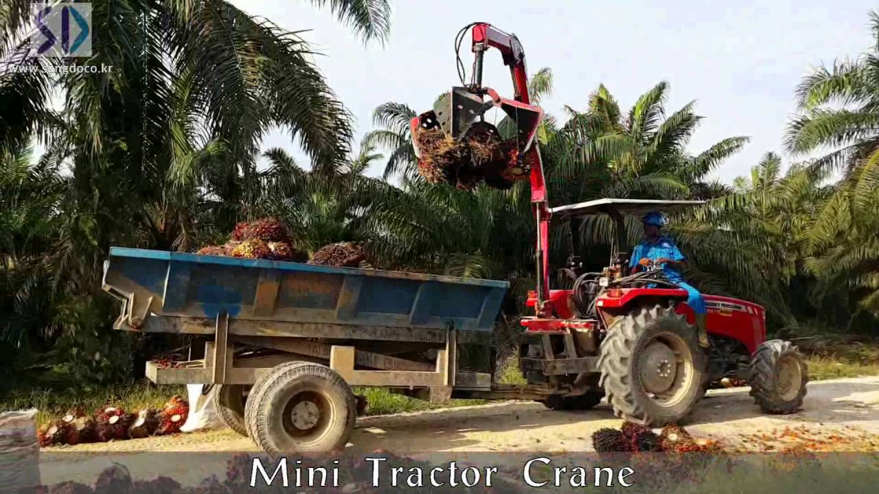 Sangdo Mini Tractor Crane