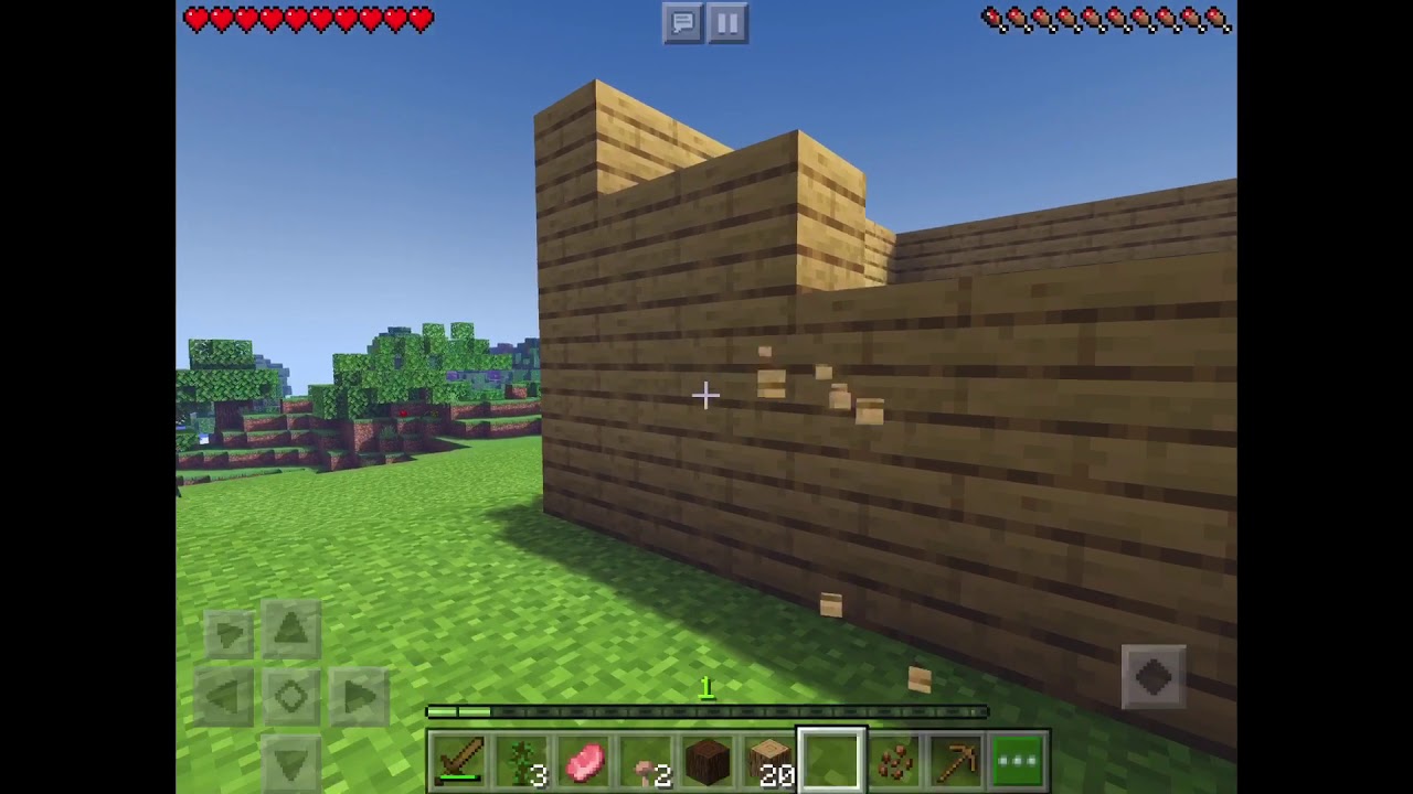 Minecraft Episode 1: Building a house - YouTube