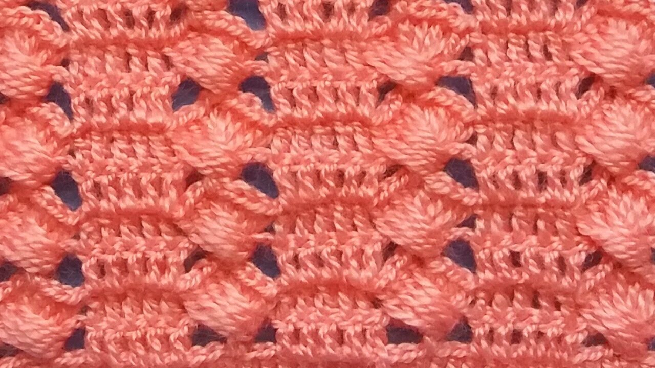 Crochet:Puntos Combinados(Tutorial)Puntadas a Ganchillo Fácil y Rápido Muestra#29 Chalecos,Blusas.