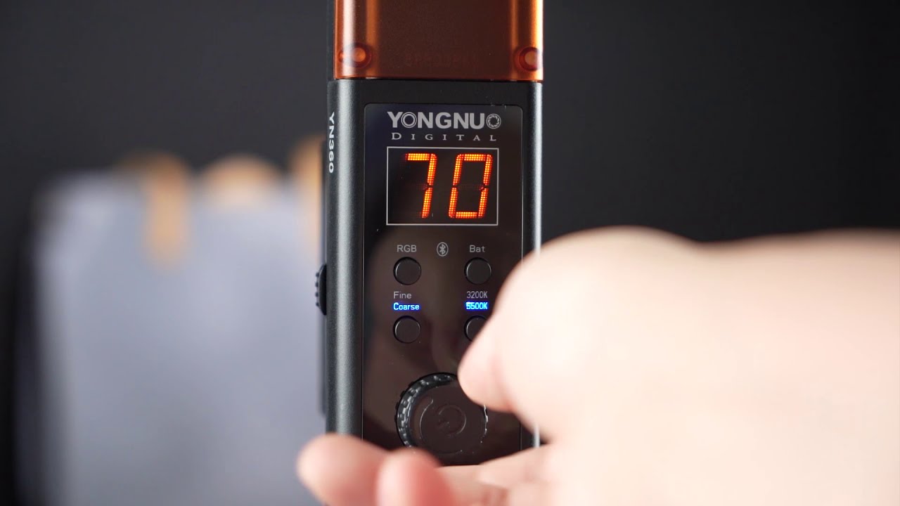 YONGNUO RGB LED Video Light YN360--Let Your  Photography Creations with More Characteristic!