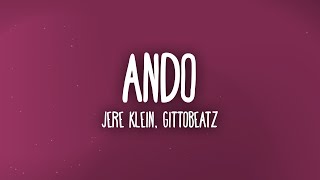 Jere Klein - Ando (Letra/Lyrics)