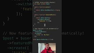 Eloquent withAttributes() Method: Did You Know? #laravel