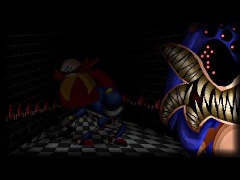 Sonic.exe One Last Round | Eggman Demo (All deaths & Easter Eggs!)