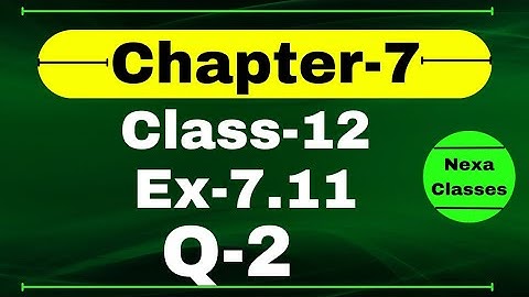 Class 12 Ex 7.11 Q2 Math | Chapter7 Class12 Math | Integration | Ex 7.11 Q2 Class 12 Math