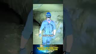 Massive Lake Discovered Beneath a Gas Station: Nature's Hidden Secret #HiddenLake #viralshort #trend