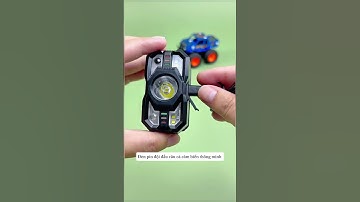 Đèn pin đội đầu câu cá cảm biến thông minh #fishing #xuhuong #cauca