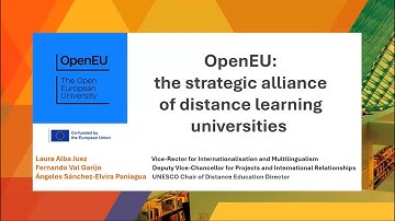OpenEU: a strategic alliance of distance learning universities (Original version. English)