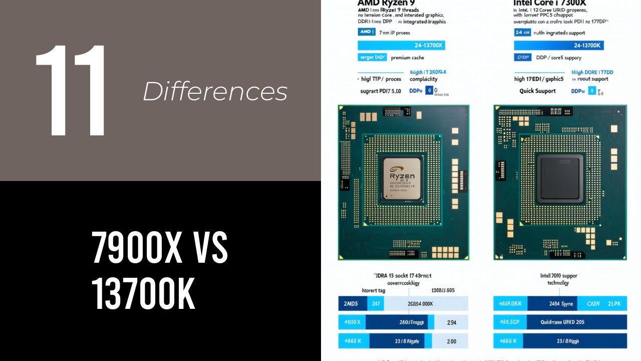 7900x Vs 13700k