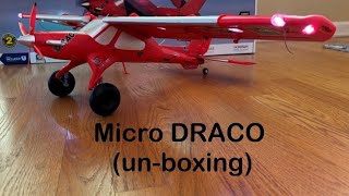 E-flite® Micro DRACO (un-boxing)