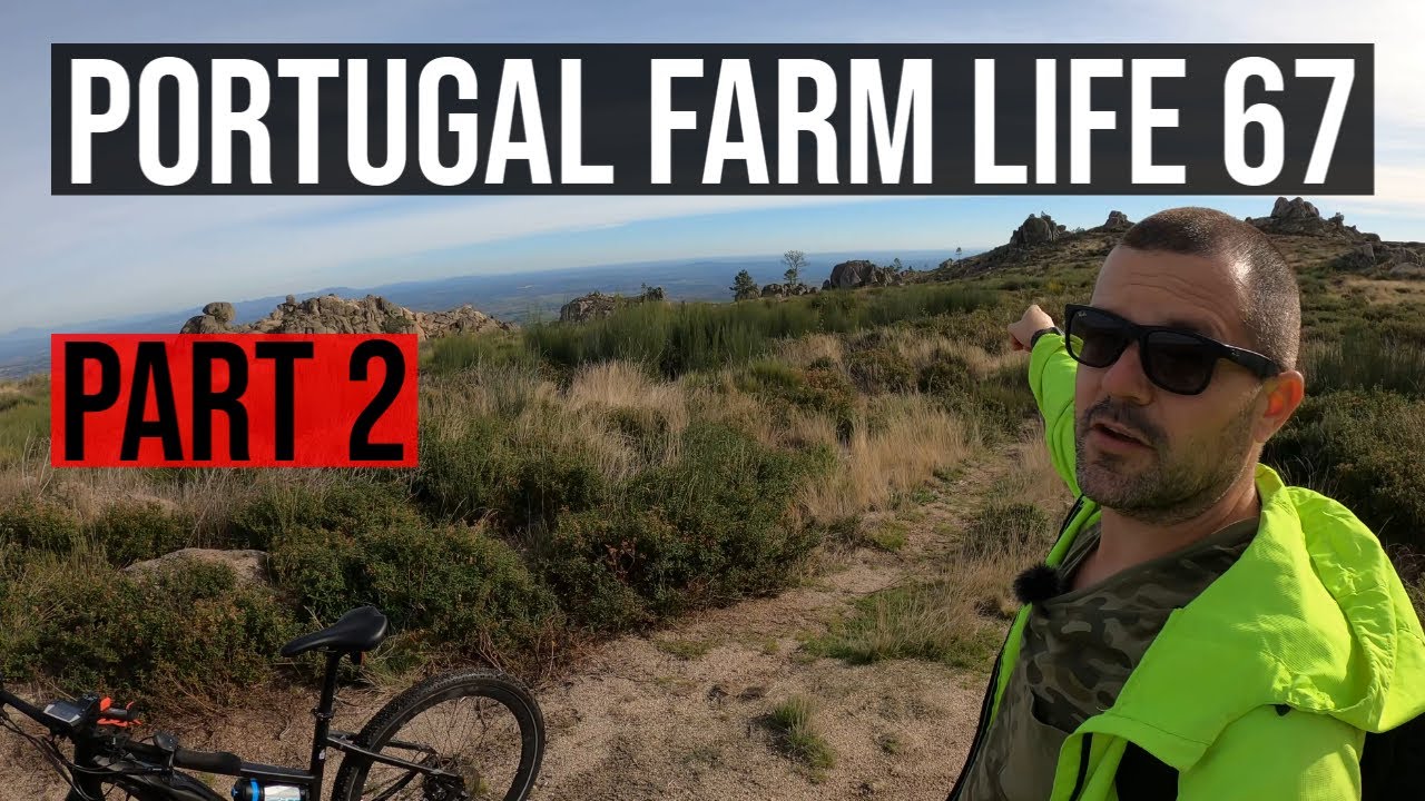 Португальская фермерская жизнь 67. На велосипеде по Серра-да-Гардунья. Зима. Часть 2.