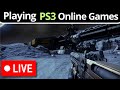 Playing PS3 Online Games With Viewers LIVE!! (Portrait)
