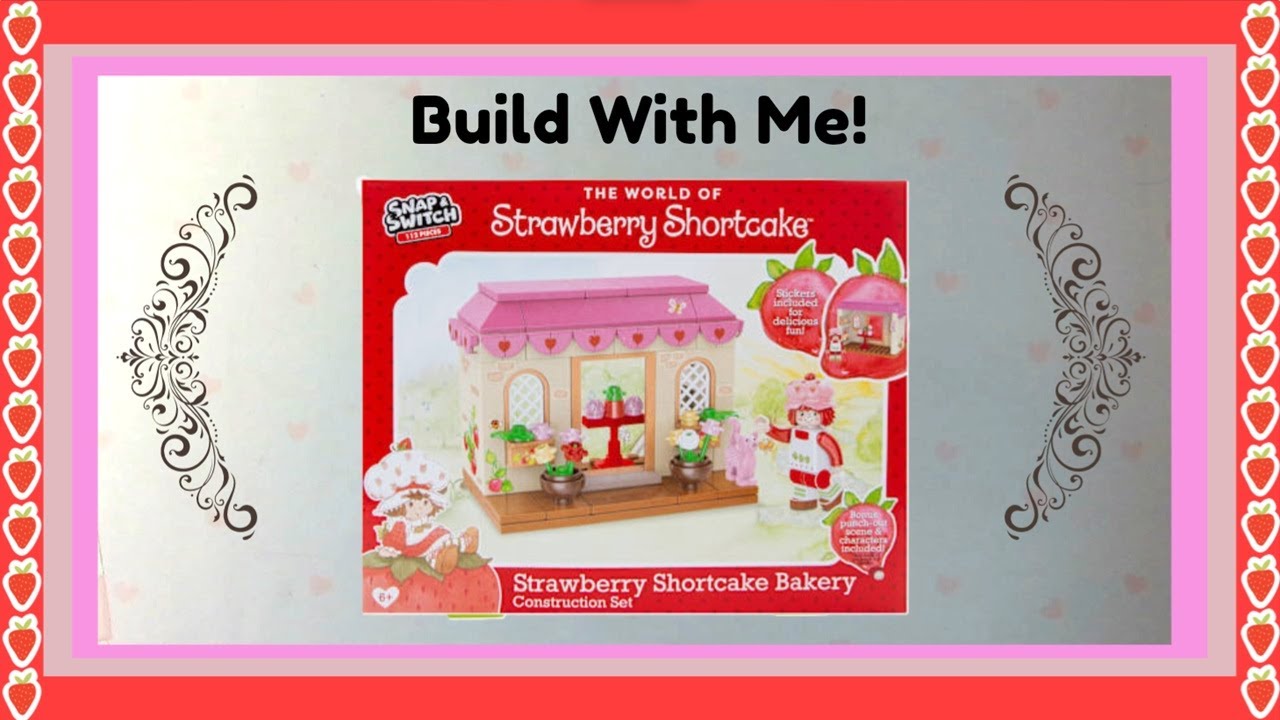 NEWS グッズ STORY strawberry セット まとめ Build With Me! Strawberry Shortcake Bakery - Snap & Switch - With