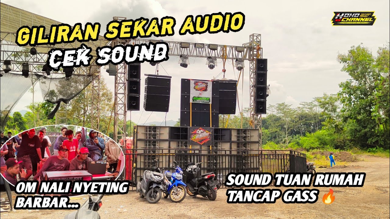 GILIRAN SEKAR AUDIO TANCAP GASS 🔥 SOUND TUAN RUMAH