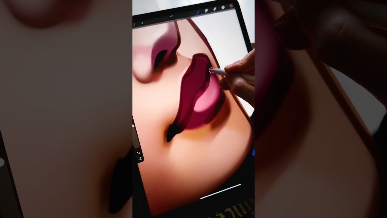 Урок по растушевке губ 🫦