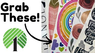 GENUIS DOLLAR TREE DIY CRAFTS Using Wall Decals