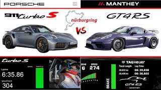 Porsche Nürburgring Showdown 701-Hp Turbo S And Gt4 Rs Manthey Lap Times