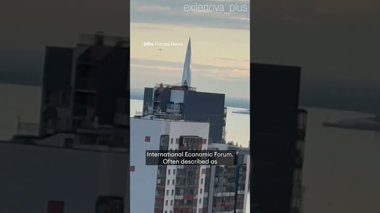 Ukrainian drones strike city hosting 'Russian Davos'