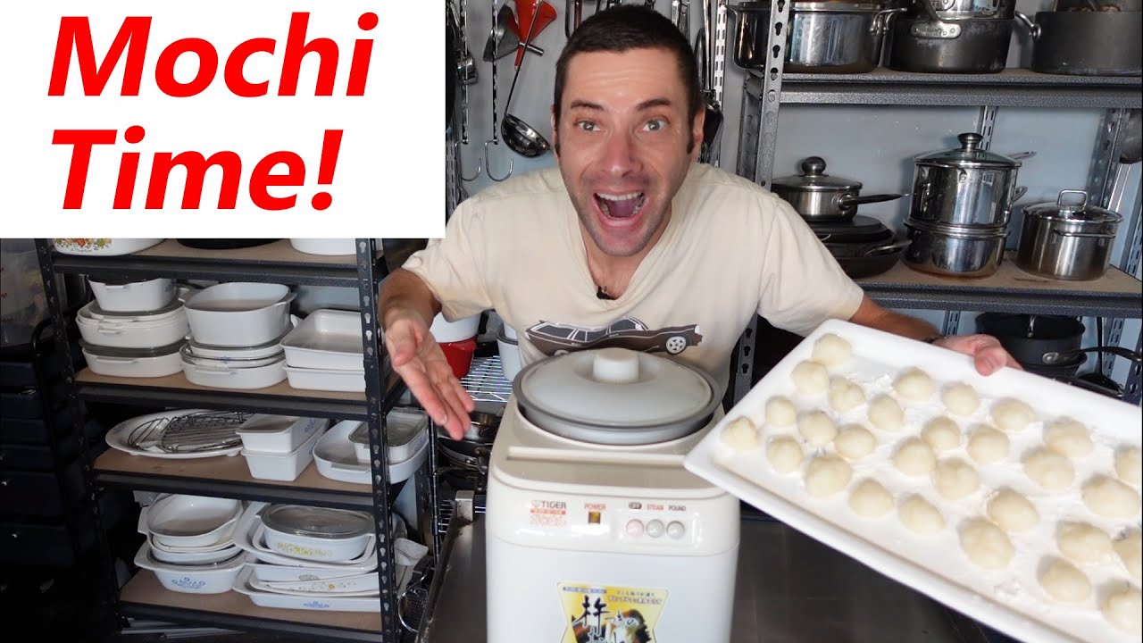 I Scored a Mochi Machine For $15 - Let's Make Mochi! 