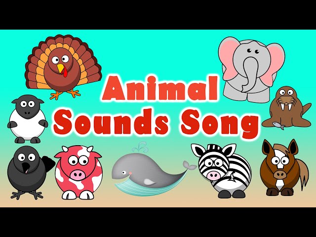 Animal Sounds Song | Nursery Rhymes | LittleKidsTV class=