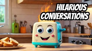 10 Funniest Conversations Between Everyday Objects That’ll Make You LOL! 😂 #jokes #jokesinenglish