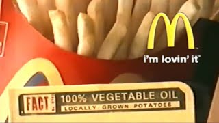 McDonalds New Zealand - Fries 100% Vegetable Oil TVC Ad (2004)