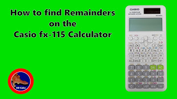 How to divide and find Remainder or Modulus on the Casio fx-115 ES Plus Calculator